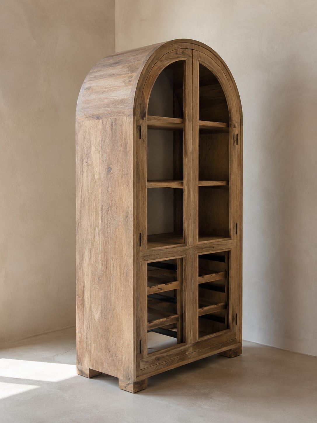 Arched Display Cabinet